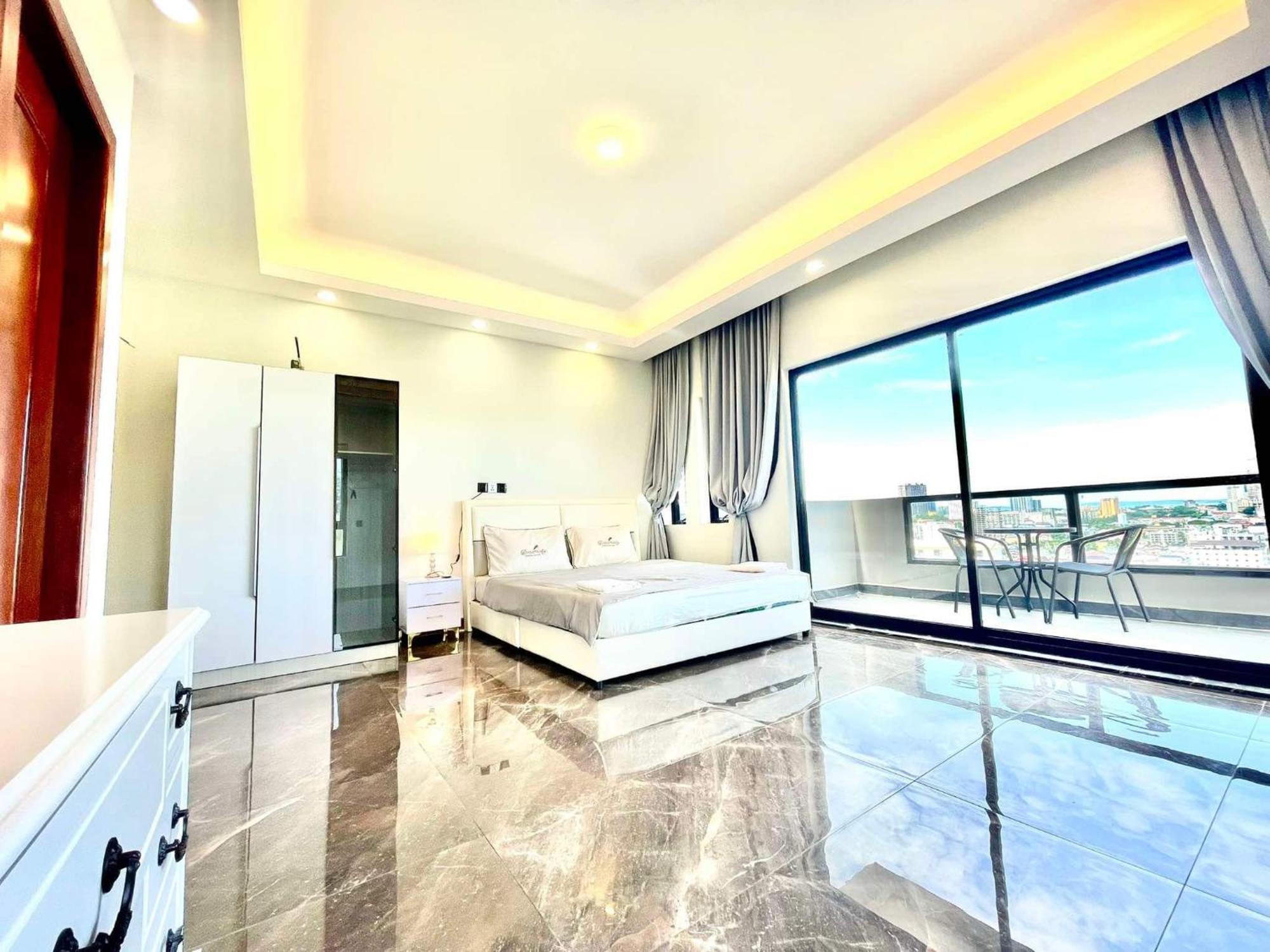 Skyview Residence & Apartments Sihanoukville Exterior foto